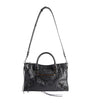 Balenciaga Black Small Leather Le City Top-Handle Bag