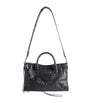 Balenciaga Black Small Leather Le City Top-Handle Bag