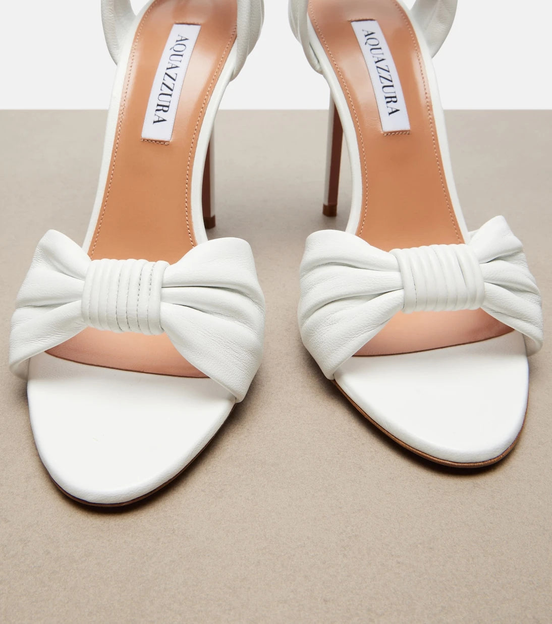 Aquazzura - Carina leather sandals