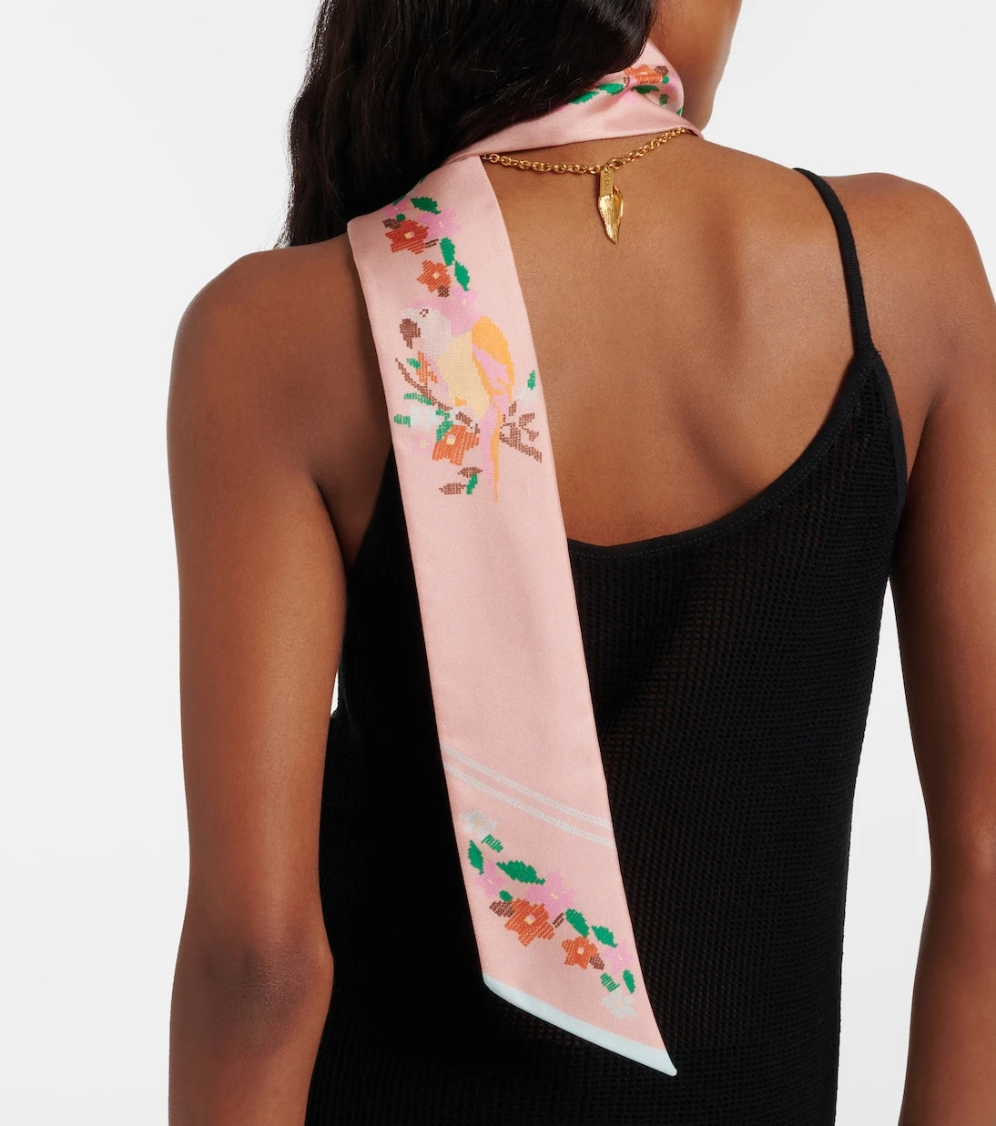 Chloé - Printed silk scarf