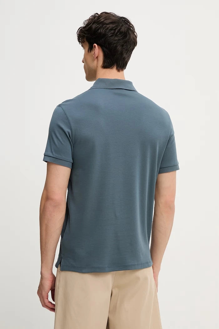Calvin Klein Erkek Pamuklu Yakalı Tişört