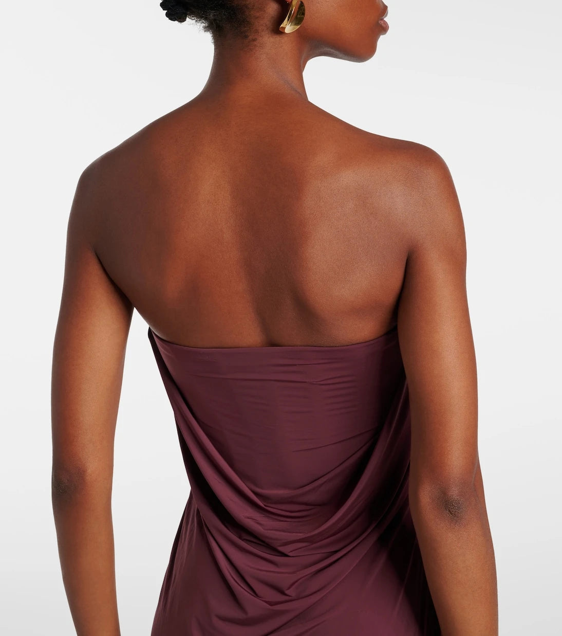 Alex Perry - Draped jersey corset dress
