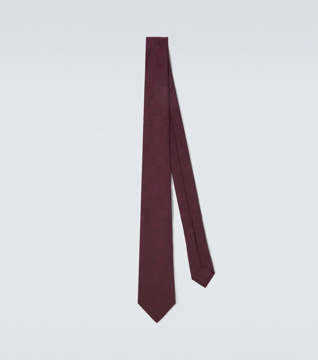 Gucci - GG cotton and silk jacquard tie