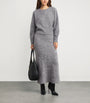 Almada Label Grey Brushed Cashmere Coco Cardigan