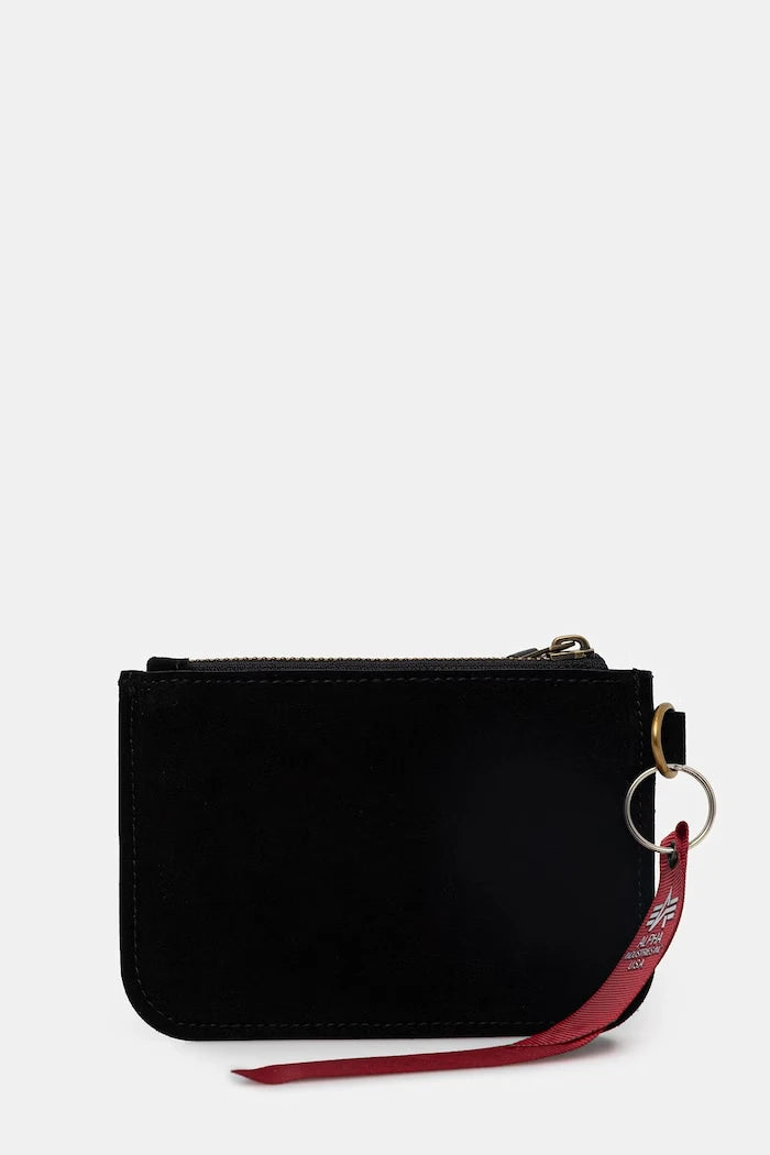 Кожен портфейл Alpha Industries Leather Coin Wallet