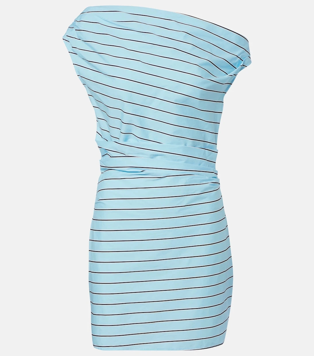 Staud - Phare striped cotton poplin minidress