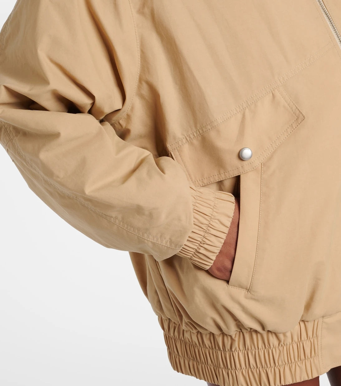 Magda Butrym - Oversized cotton-blend bomber jacket