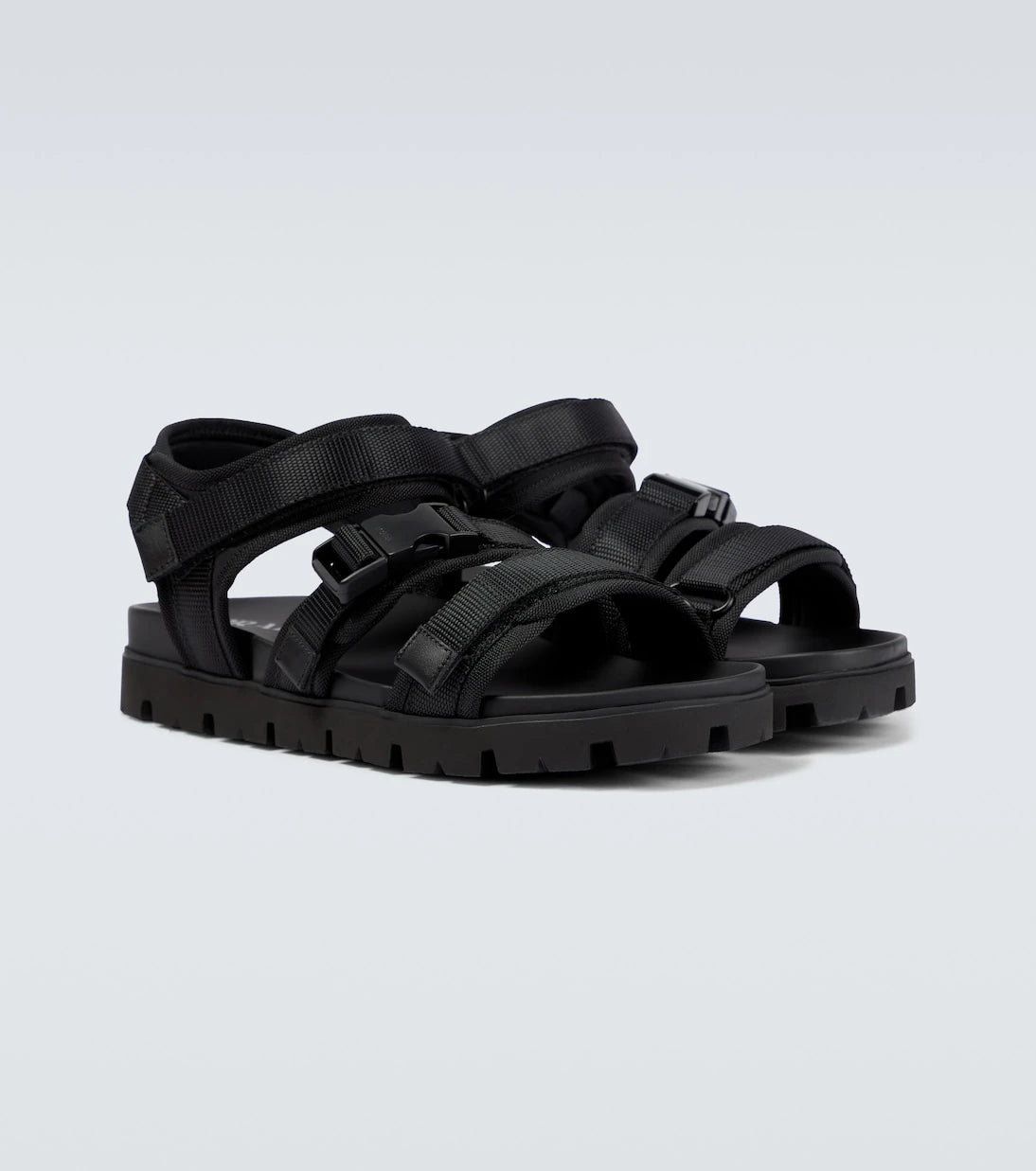 Prada - Strapped nylon sandals
