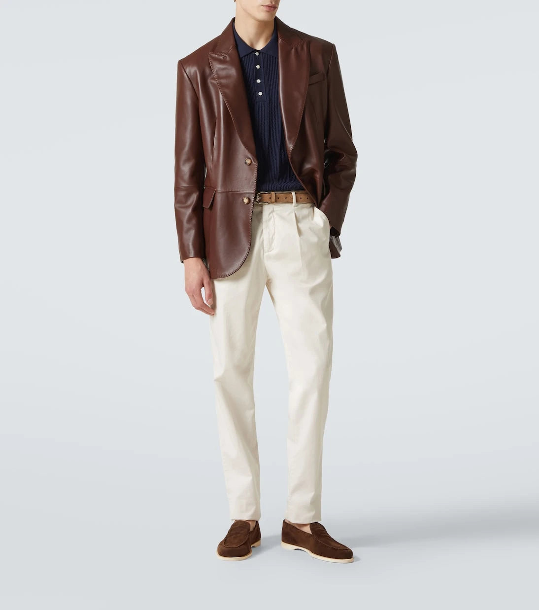 John Lobb - Pace suede loafers