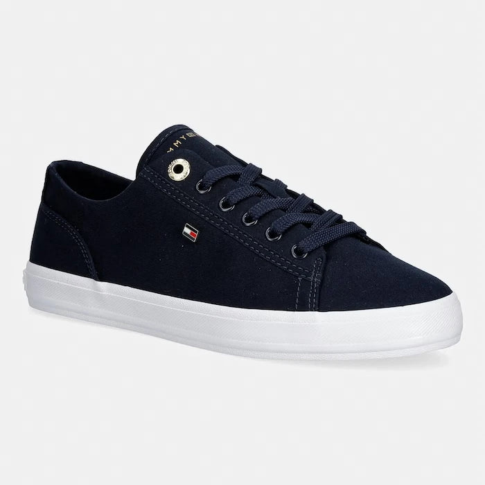 Tommy Hilfiger TH FOXING SNEAKER CANVAS ниски кецове дамски