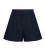 Claudie Pierlot Blue Raw Denim Shorts