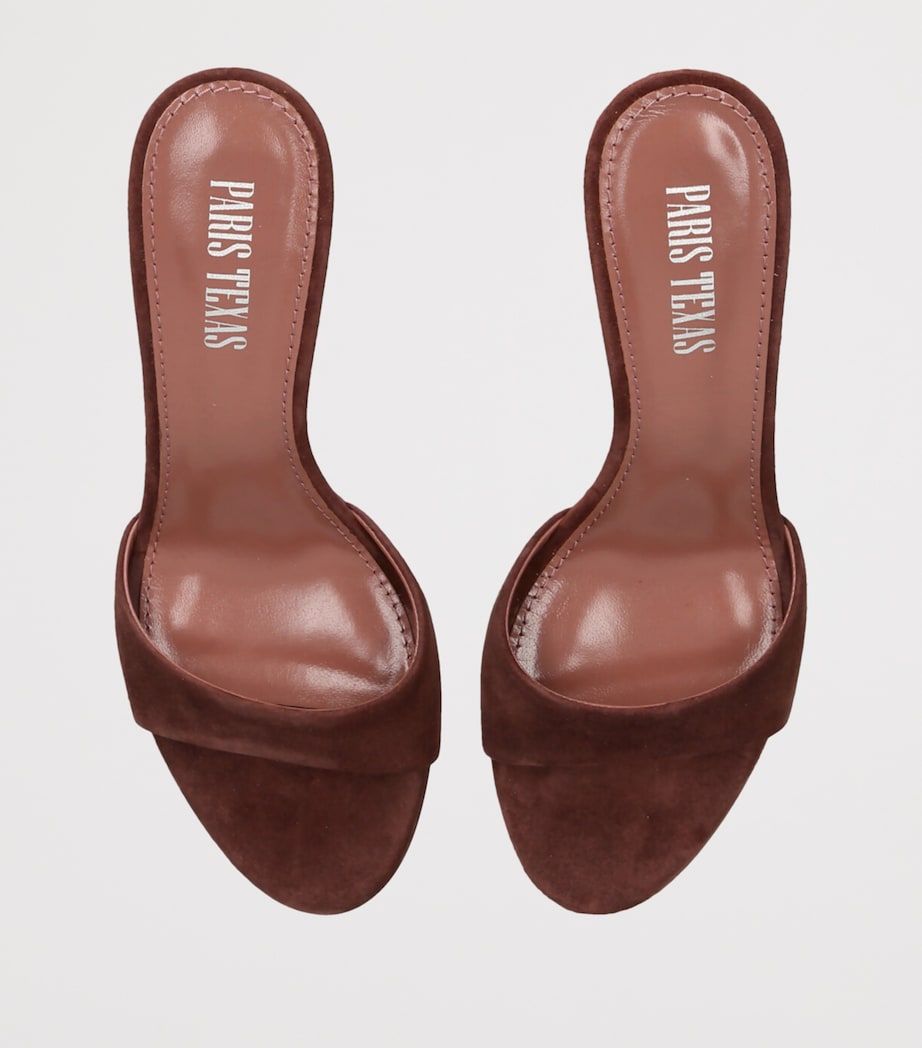 Brown Suede Lidia Mules 70