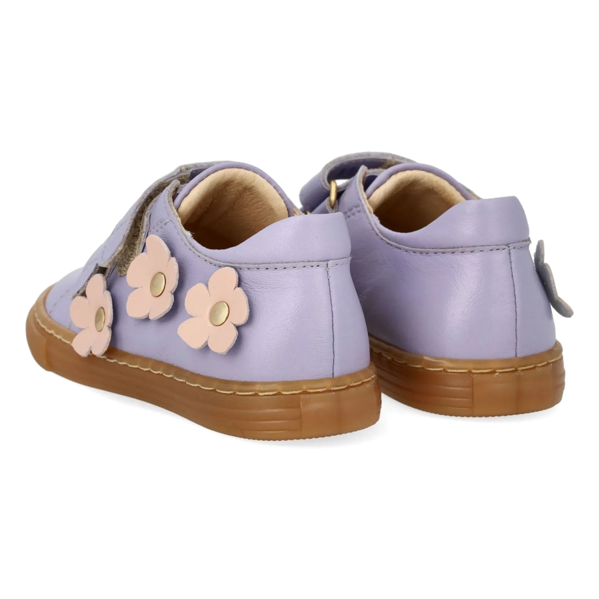 Angulus - Double Scratch Flower Sneakers | Lilac