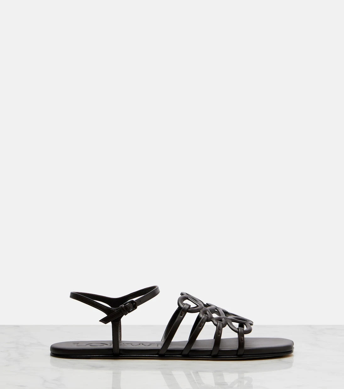Loewe - Paula's Ibiza Petal Anagram leather sandals