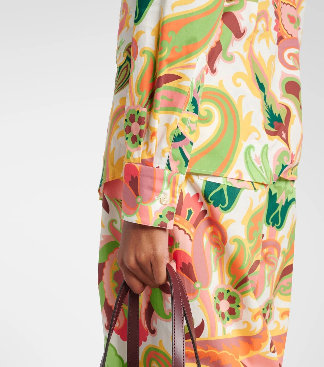Etro - Paisley cotton-blend poplin shirt