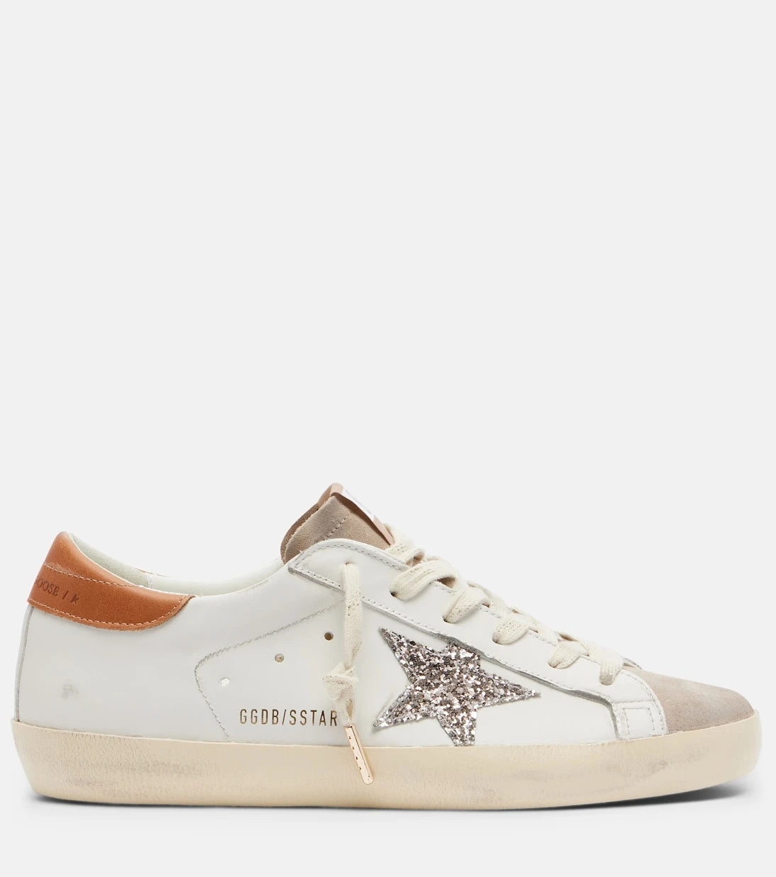 Golden Goose - Super-Star glitter leather sneakers