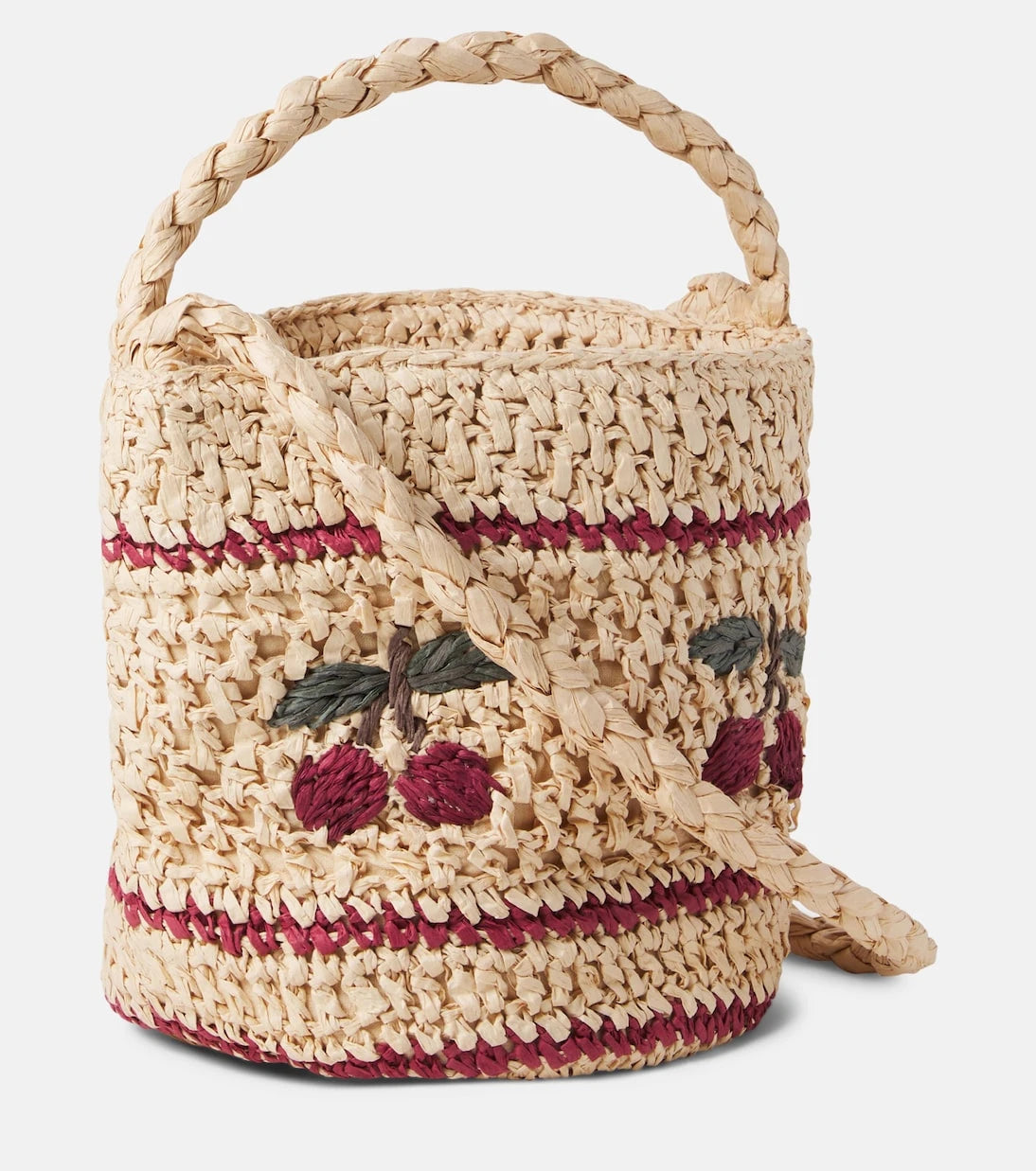 Konges Sløjd - Fiorella raffia crossbody bag