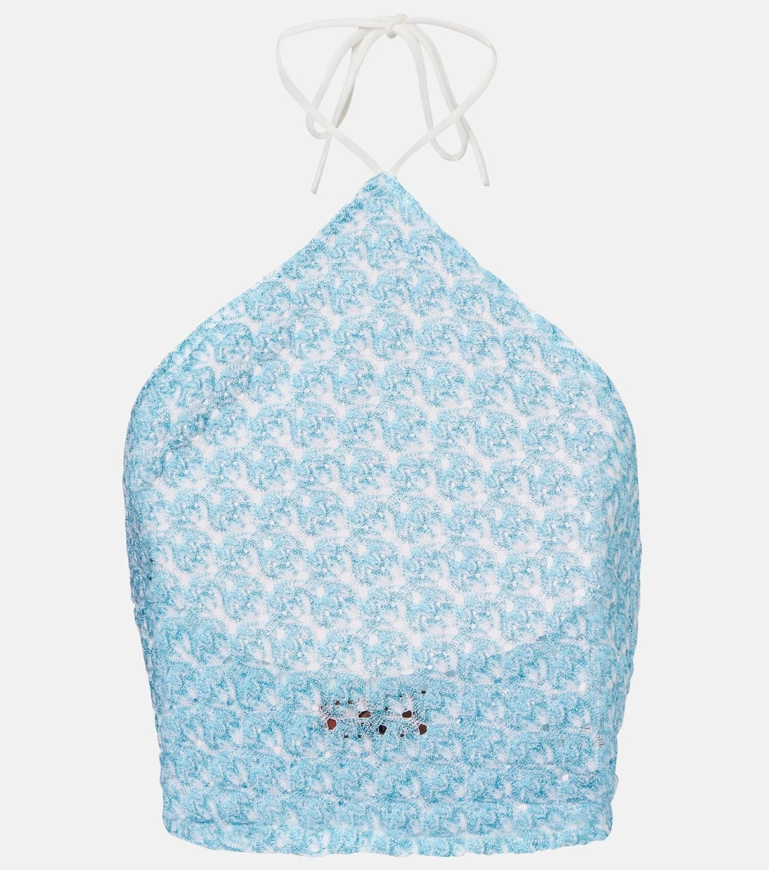 Missoni - Crochet halterneck top