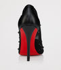 Christian Louboutin Miss Z Leather-Strass Pumps 100