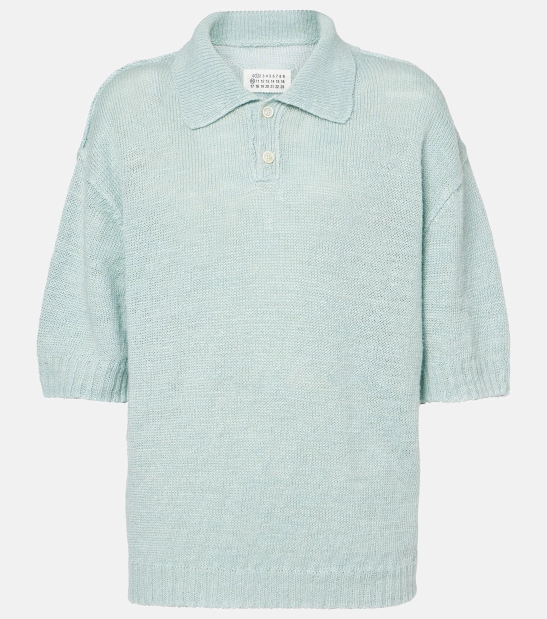 Maison Margiela - Hemp polo sweater