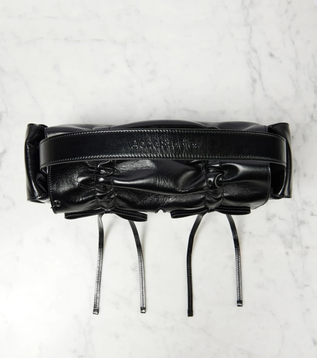 Acne Studios - Bow-detail leather tote bag