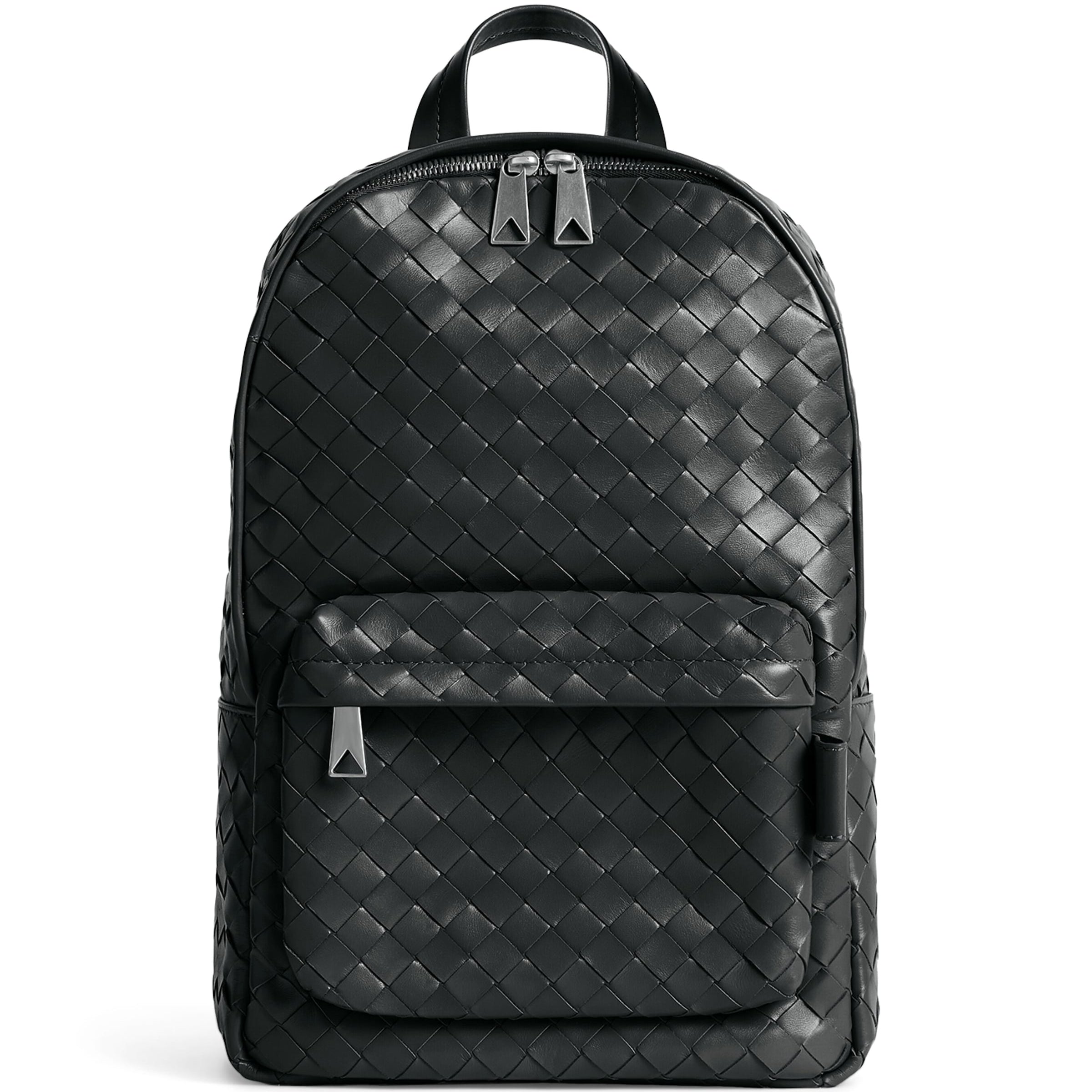 Small Intrecciato Leather Backpack