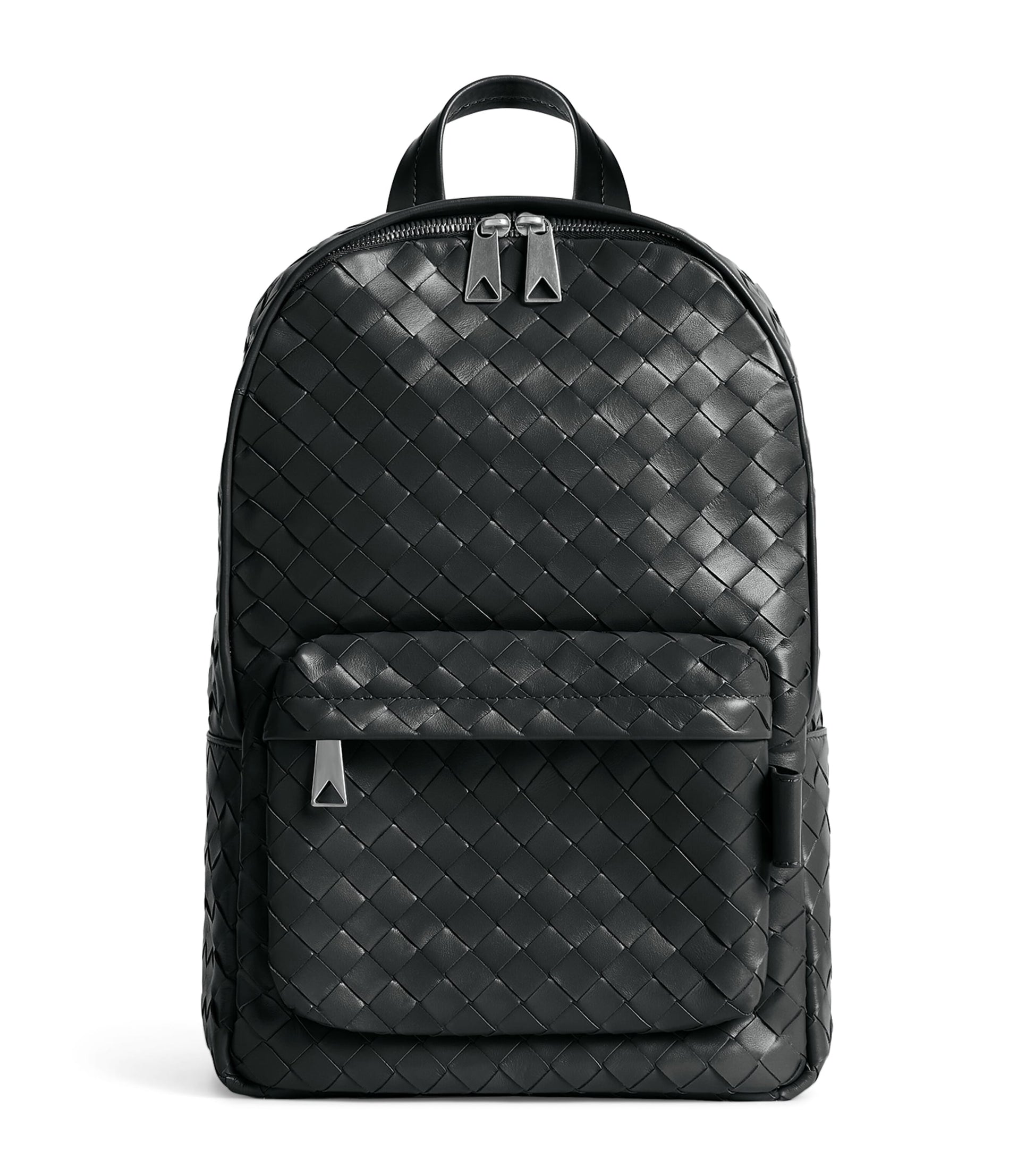 Small Intrecciato Leather Backpack