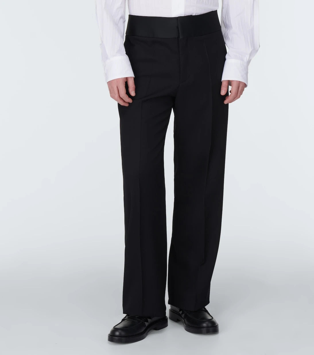 Valentino - Straight virgin wool pants