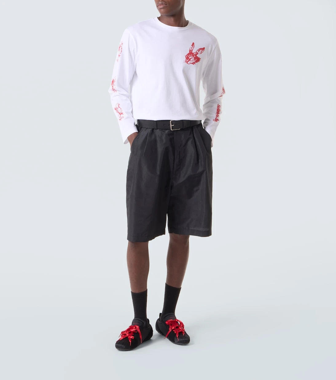 Simone Rocha - Tortoise & Hare cotton jersey T-shirt