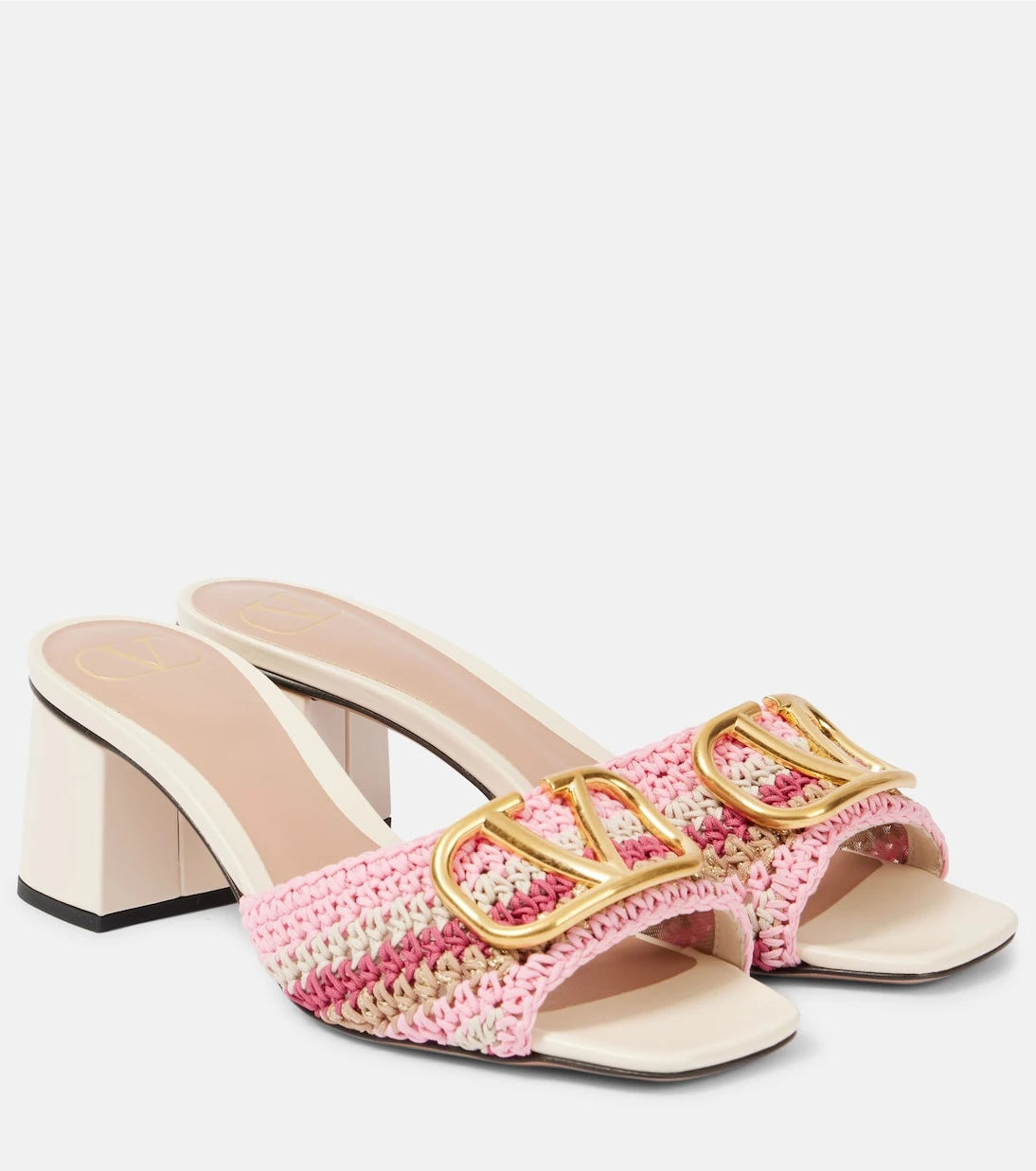 Valentino Garavani - VLogo 60 crochet mules