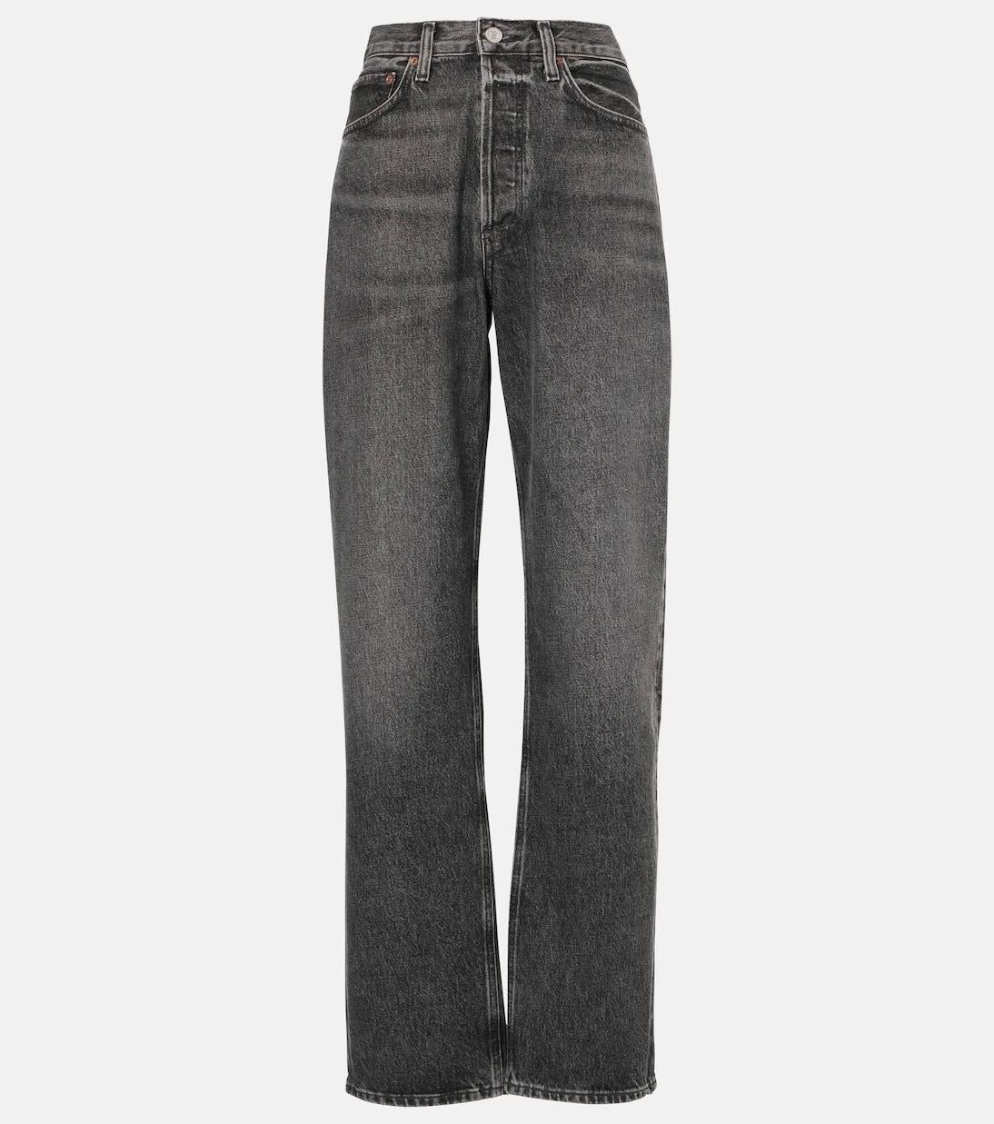 Agolde - Kelly high-rise straight jeans