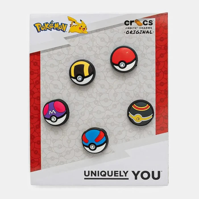 Значки за обувки Crocs Poke Ball (5 броя)