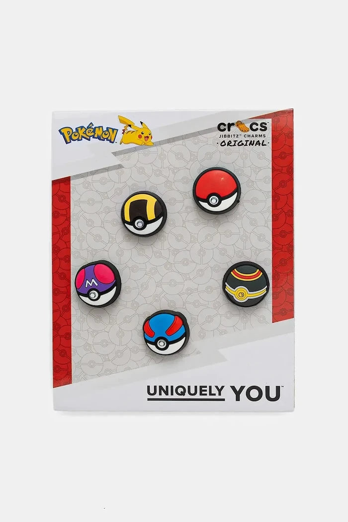 Crocs Poke Ball Ayakkabı Süsü (5'li)
