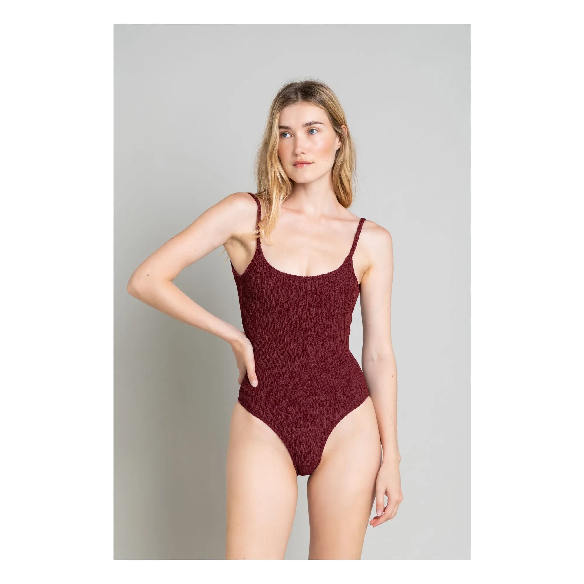 Smallable Woman - Marcia 1-piece swimsuit | Aubergine