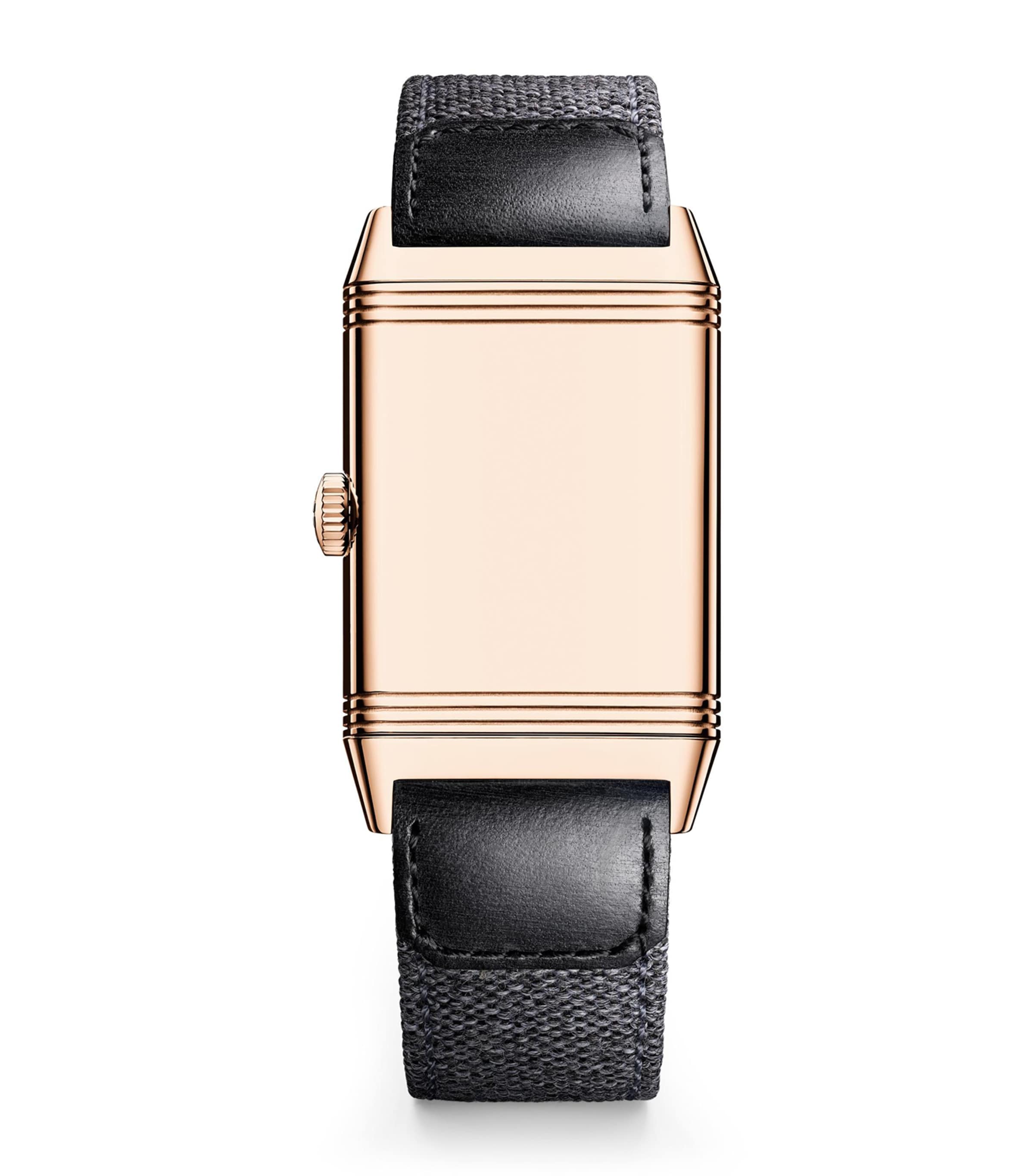 Rose Gold Reverso Tribute Small Seconds Watch 27.4mm