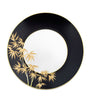 Meissen Small Porcelain Golden Bamboo Dinner Plate (24cm)