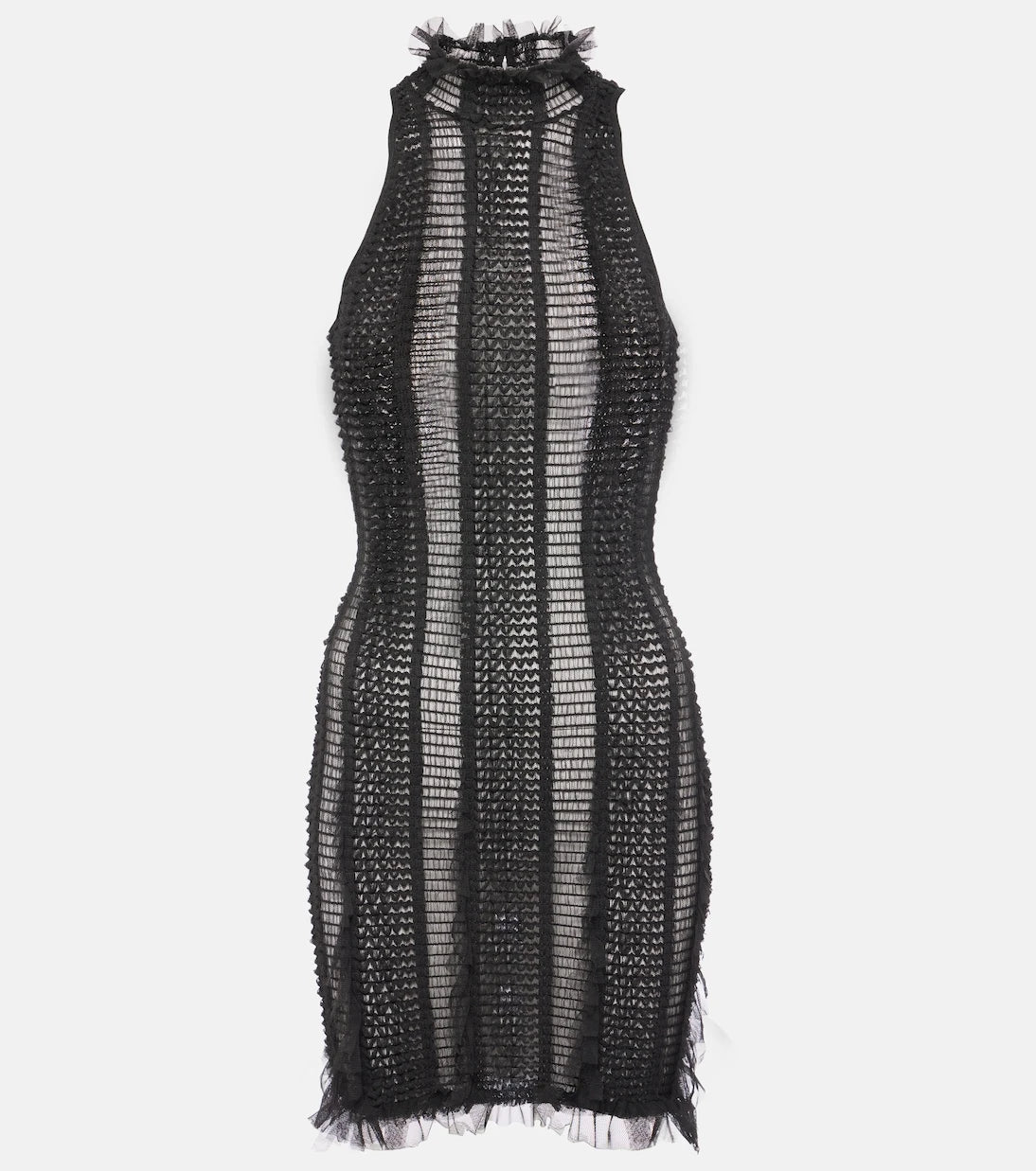 Roberta Einer - Angel tulle-trimmed minidress