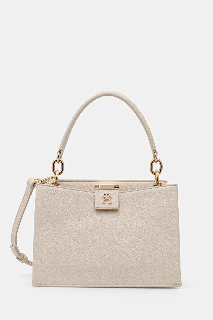 Tommy Hilfiger suni deri kadın crossbody çanta