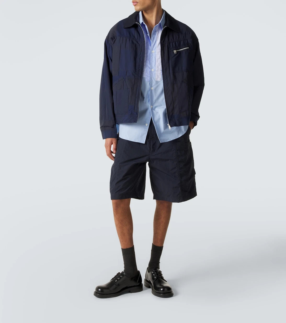 Comme des Garçons Homme - Belted cargo shorts