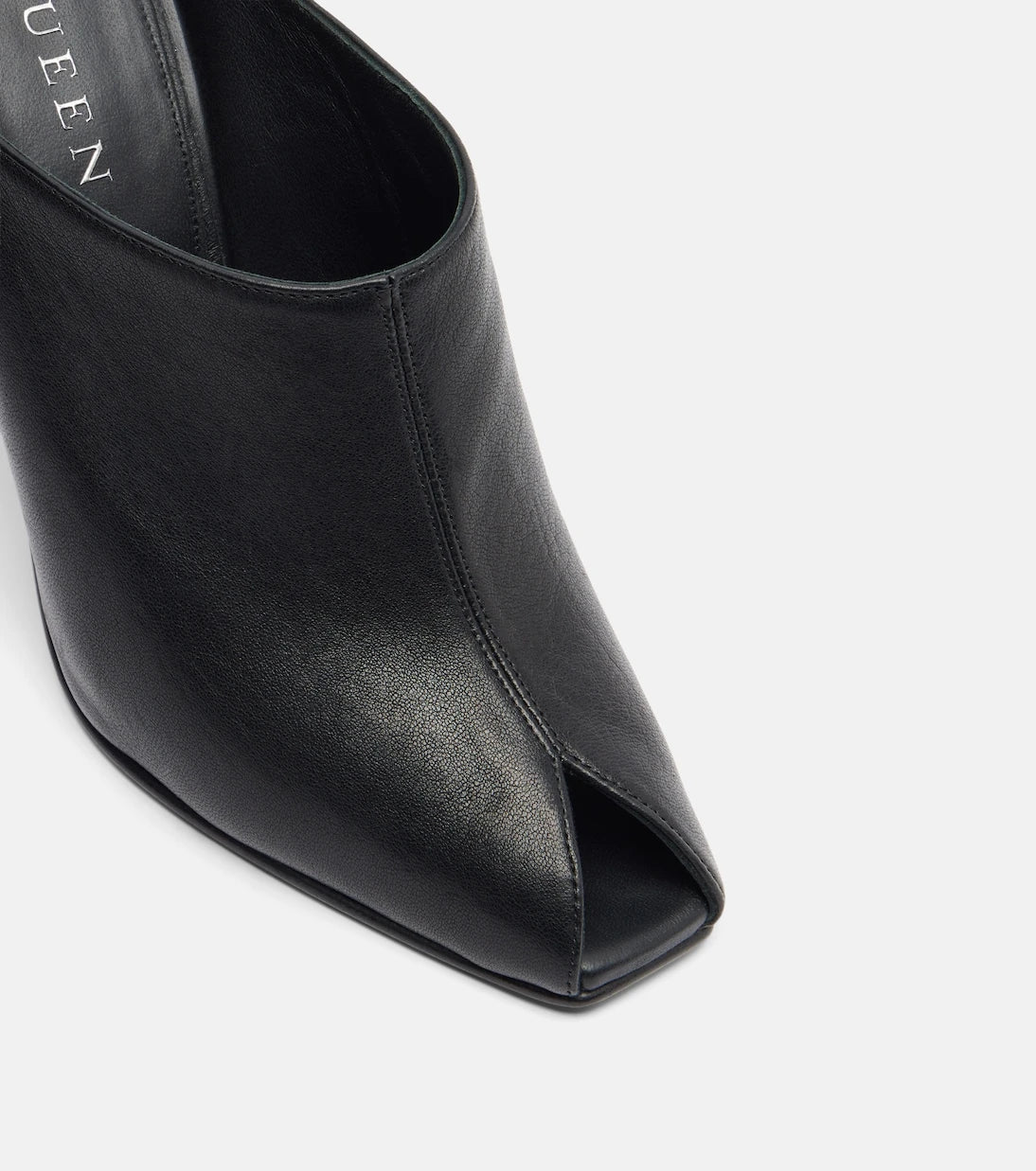 McQueen - Leather mules