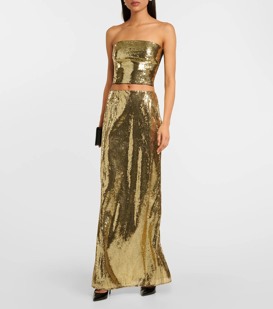 Dolce&Gabbana - Sequined maxi skirt