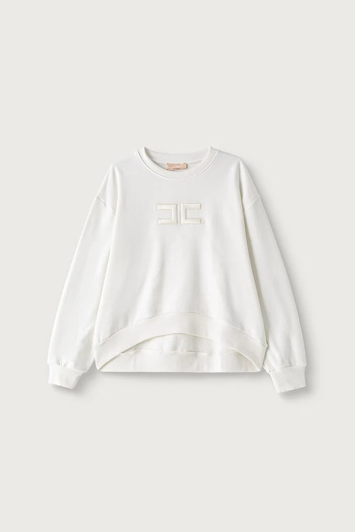 Pamuklu çocuk sweatshirt