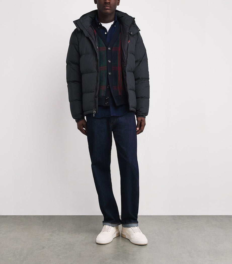 Polo Ralph Lauren Black Water-Resistant Down Gorham Puffer Jacket