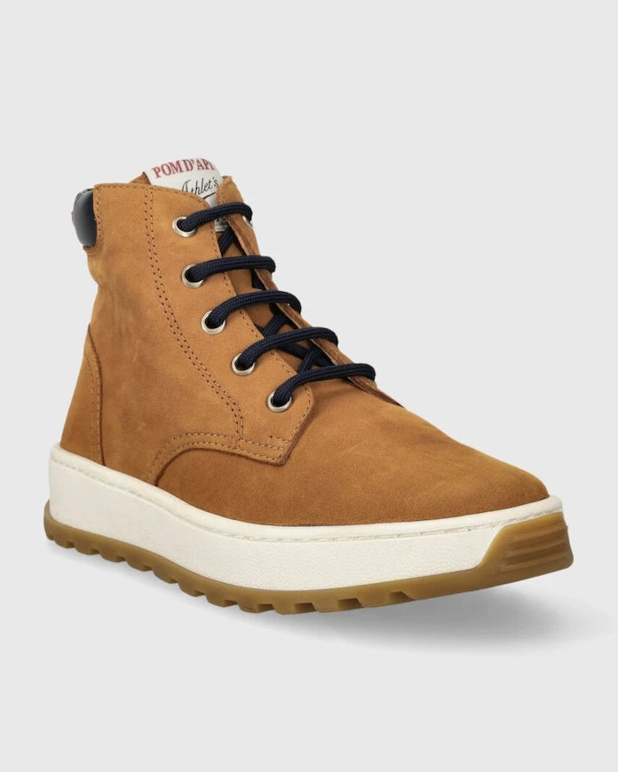 Pom D'api FLOW BOOTS Süet Çocuk Yarım Bot