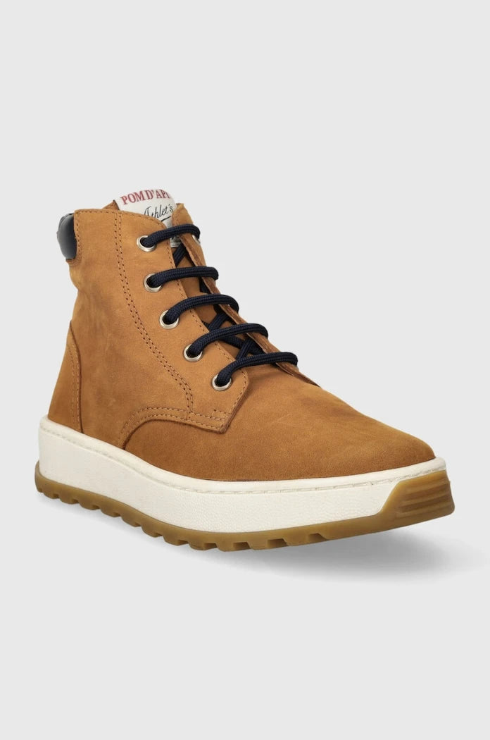 Pom D'api FLOW BOOTS Süet Çocuk Yarım Bot