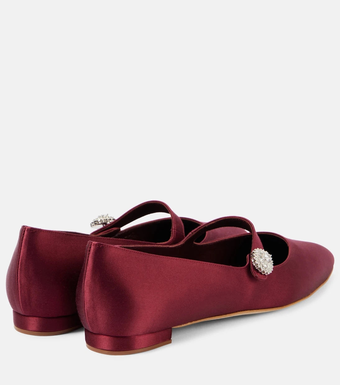 Manolo Blahnik - Marijanaflat embellished Mary Jane flats