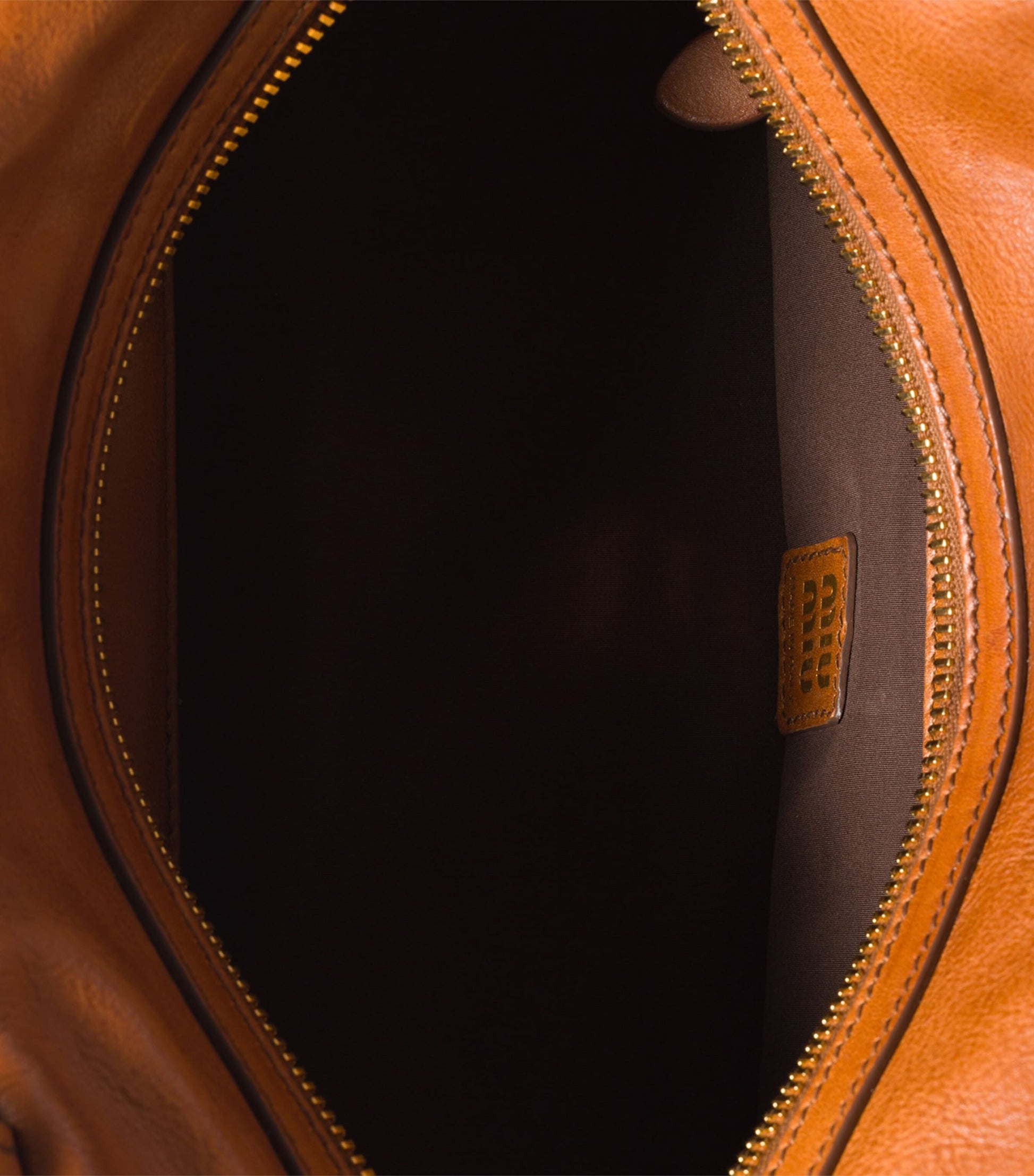 Brown Leather Top-Handle Bag