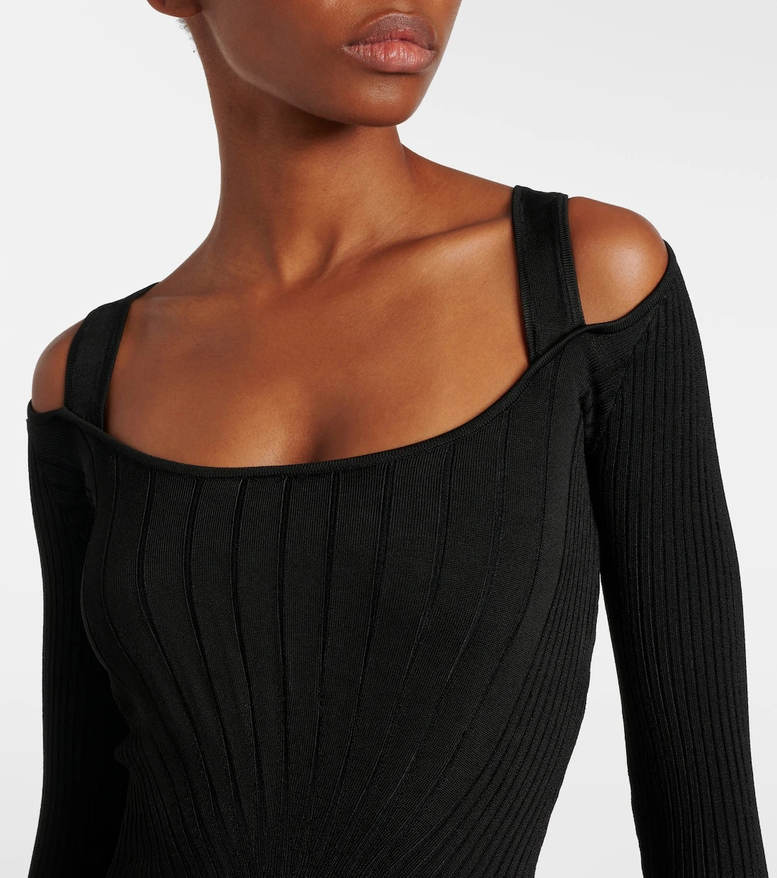 Mugler - Knitted bodysuit
