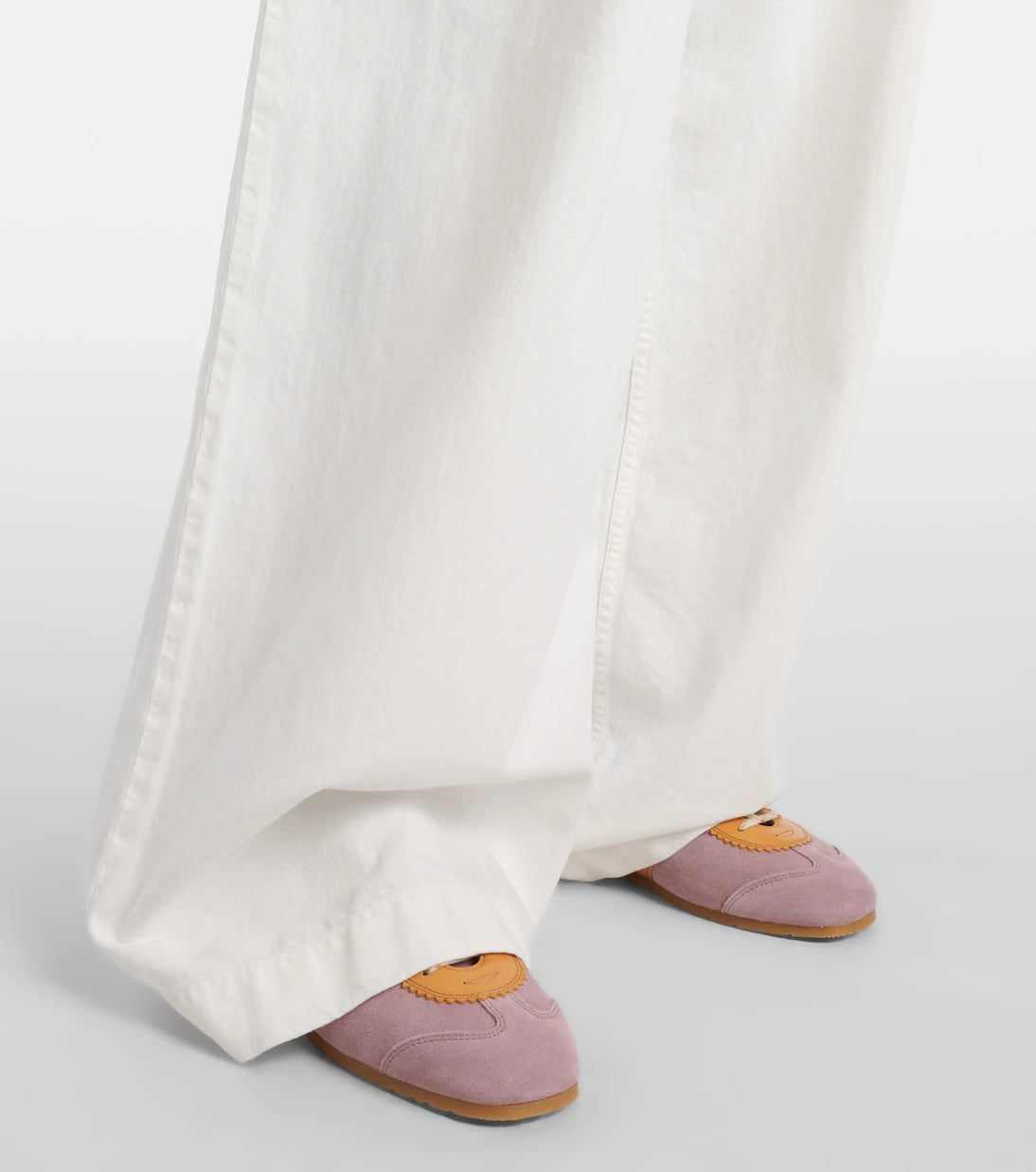 Dries Van Noten - High-rise denim wide-leg pants