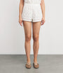 DÔEN White Organic Cotton Arbre Shorts
